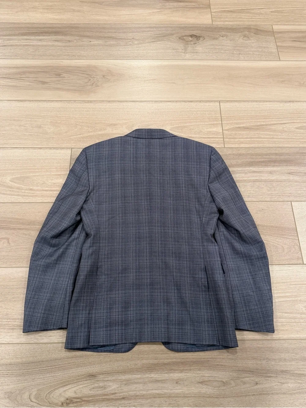 Canali 1934 Plaid Blazer Sport Coat Two Button Made in Italy Blue Size 40R 50 EU